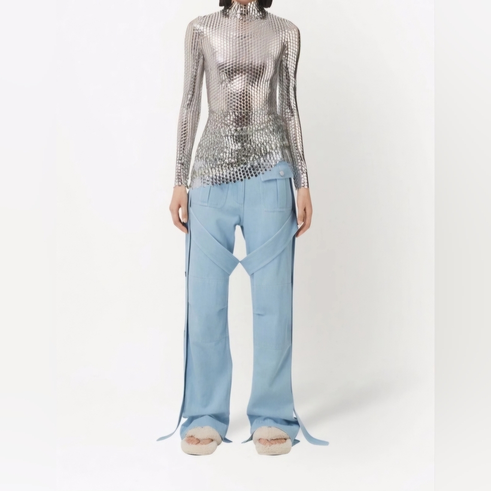 Burberry Amelia Utilitarian High Rise Jeans
